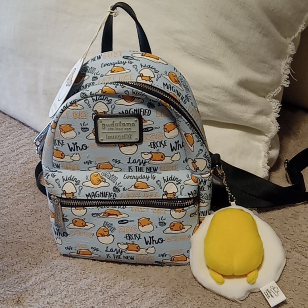 Loungefly Gudetama The lazy Egg mini Backpack